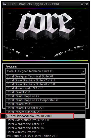 Corel VideoStudio X8 crack